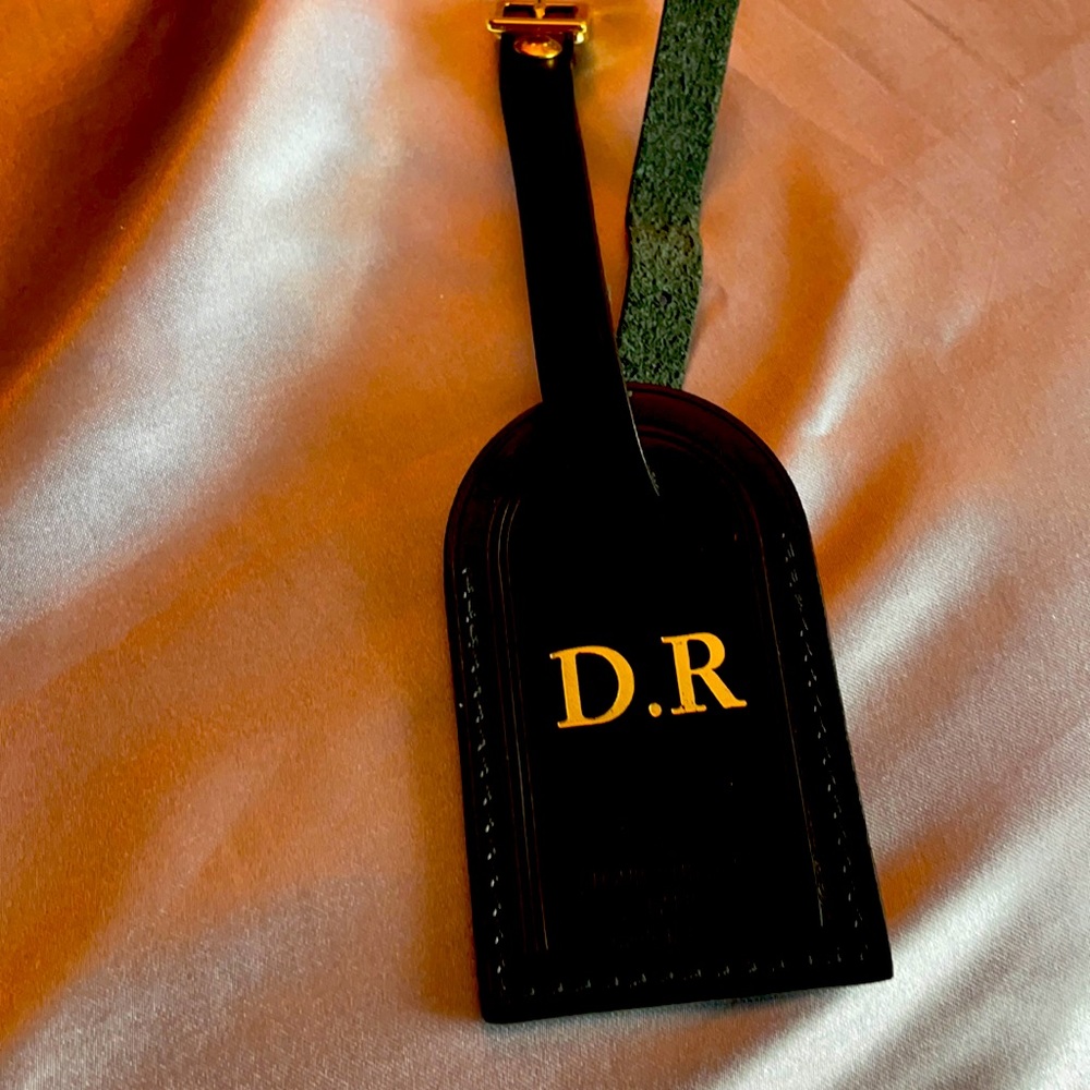 Louis Vuitton luggage tag